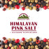 Pink Salt + Rainbow Pepper corn Small Glass Grinder - 0.22 lbs. | Himalayan Chef